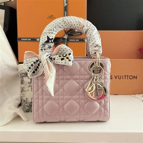 lady dior handbags twilly